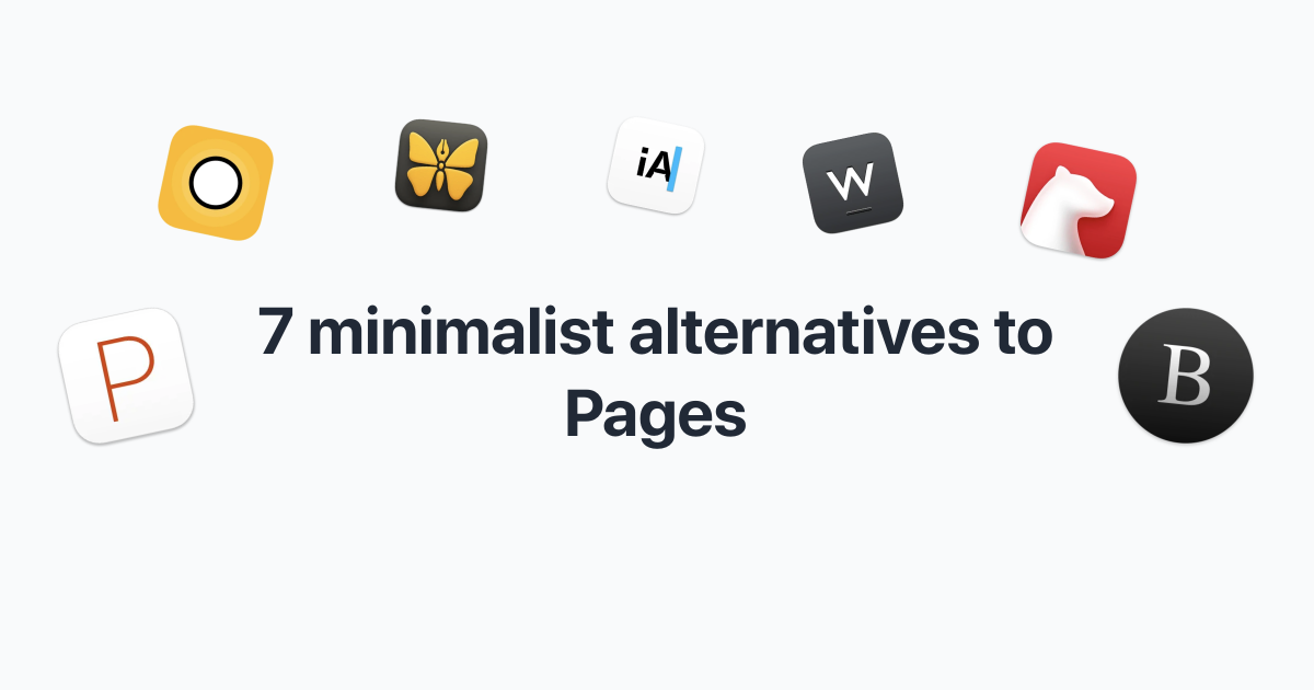 7 Minimalist Alternatives to Pages