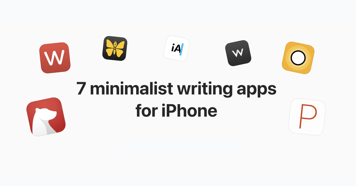 creative writing apps ios