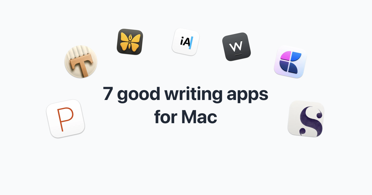 creative writing tools mac