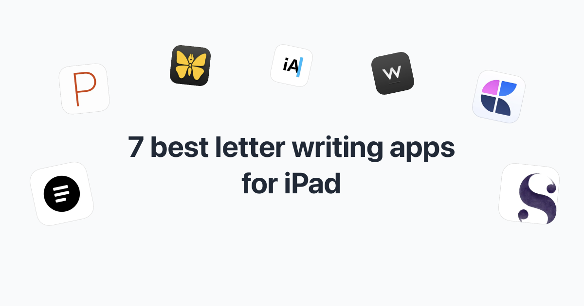 apps letter writing
