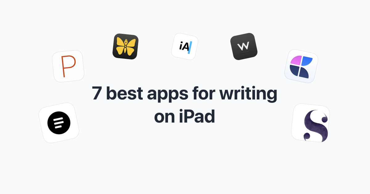 best creative writing app for ipad