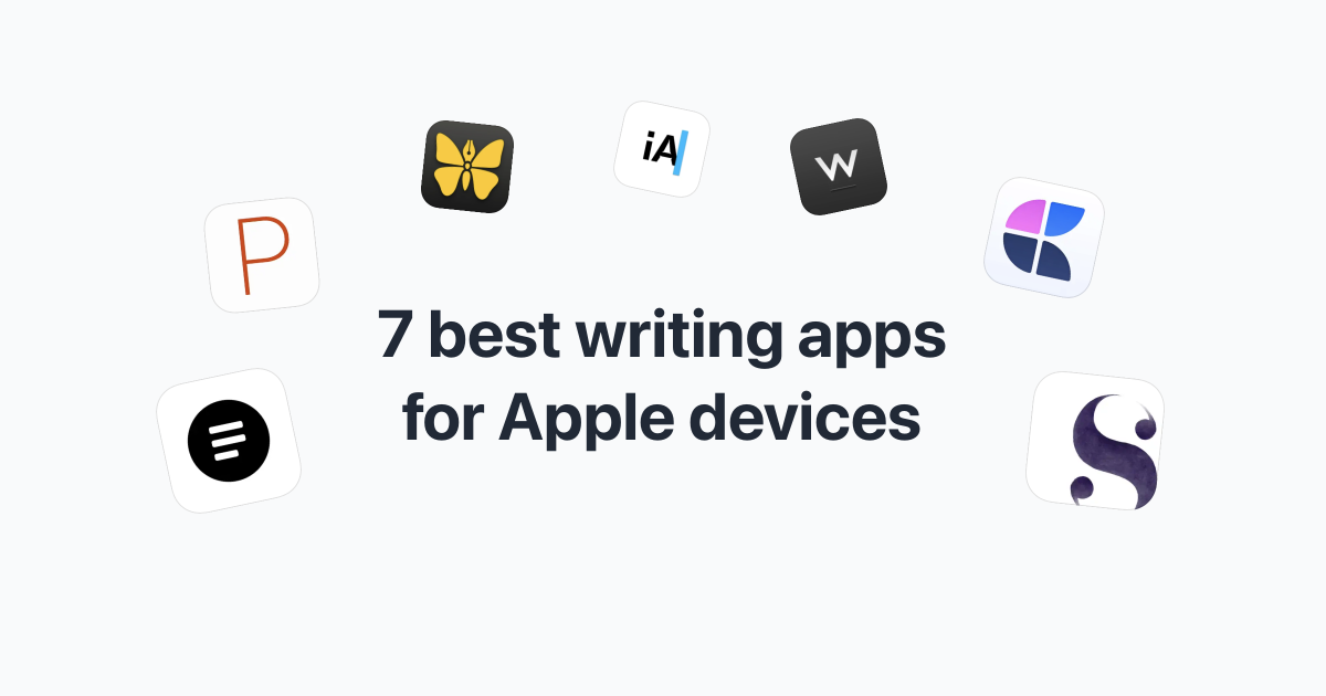 writing app on apple