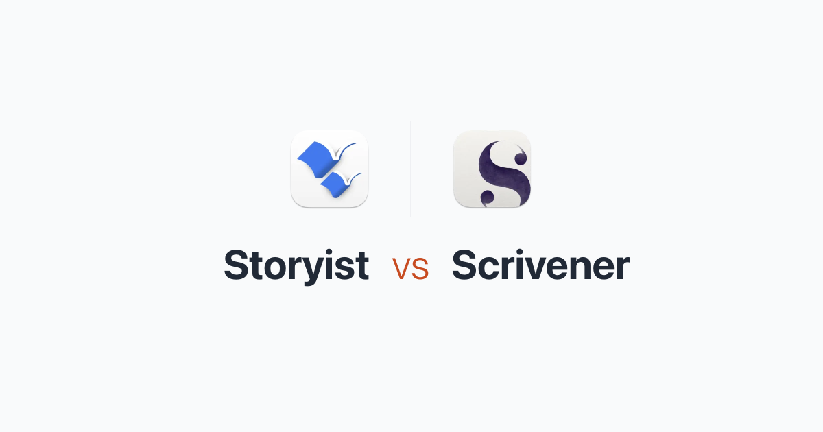 storyist vs scrivener vs ulysses